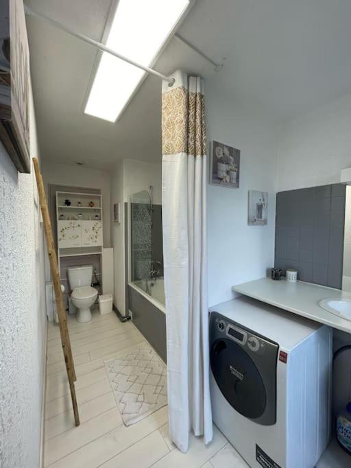 Appartement Chaleureux Au Calme Proche Du Chateau Mauleon Buitenkant foto